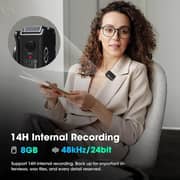 Hollyland Wireless Lavalier Microphone System Black