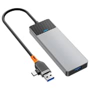 Wiwu Linker 4-in-1 USB-C & Type C Hub