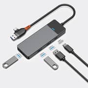 Wiwu Linker 4-in-1 USB-C & Type C Hub