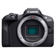 Canon EOS R100 Mirrorless Camera Black With RF-S 18/45mm And RF-S 55-210mm Lens Kit