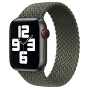 Fitit Woven Loop Medium Black and Green Bundle 2 in 1 For Apple Watch 41/38/40mm - FIT-41WSB-WVNBLK&GRN-M