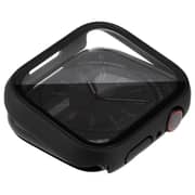 Fitit Silicone Strap Large Black and Bumper Bundle 2 in 1 For Apple Watch 41/38/40mm - FIT-41WSB-SILBLK-L