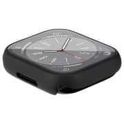 Fitit Silicone Strap Large Black and Bumper Bundle 2 in 1 For Apple Watch 42/44/45/49mm - FIT-45WSB-SILBLK-L