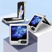 E-Den Case With Screen Protector Clear Galaxy Z Flip6
