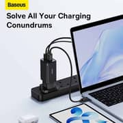 Baseus Travel Plug Adapter Black