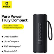 Baseus AeQur Series Wireless Speaker Black