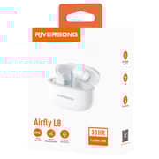 Riversong Airfly L8 Ea226 True Wireless Earbuds White