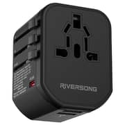 Riversong Universal Travel Charger Black
