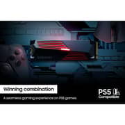 Samsung 990 PRO With Heatsink Solid State Drive PCIe 4.0 1TB Black MZ-V9P1T0GW