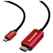 Honeywell Type C To HDMI Cable 2m Red/Black