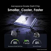Oraimo Hypergan Adaptor With 116CC USB-C To USB-C Cable 1m Black