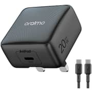 Oraimo Powercube 20 Chic USB-C to USB-C Adaptor Black - OCW-5201U+CC54