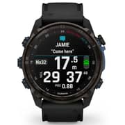 جارمين الساعة الذكية 010-02752-11 Descent Mk3i باللون الرمادي الكربوني الأسود