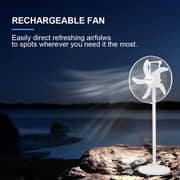 Stargold Rechargeable Fan SG-4064-WT