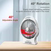 Stargold Rechargeable Fan SG-4066-WT