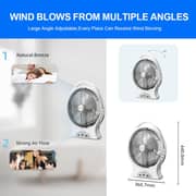 Stargold Rechargeable Fan SG-4066-WT