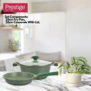 Prestige Essentials Granite Non Stick Cookware 2pc Set