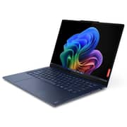 Lenovo Yoga Slim 7 14Q8X9 (2024) Copilot+ PC - Snapdragon X Elite X1E-78-100 / 14inch / 1TB SSD / 32GB RAM / Shared Graphics / Windows 11 Home / English & Arabic Keyboard / Cosmic Blue / Middle East Version - [83ED003CAX] + Lenovo Tab M11 128GB 10.9inch