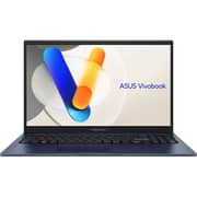 Asus Vivobook 15 (2024) Laptop - 13th Gen / Intel Core i5-1335U / 15.6inch FHD / 512GB SSD / 8GB RAM / Shared Intel Iris Xe Graphics / Windows 11 Home / English & Arabic Keyboard / Quiet Blue / Middle East Version - [X1504VA-NJ123W]