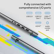 Asus Vivobook 15 (2024) Laptop - 13th Gen / Intel Core i5-1335U / 15.6inch FHD / 512GB SSD / 8GB RAM / Shared Intel Iris Xe Graphics / Windows 11 Home / English & Arabic Keyboard / Quiet Blue / Middle East Version - [X1504VA-NJ123W]