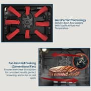 Beko 60x60cm Freestanding Combination Cooker, Gas Hob & Electric Oven, 4 Burners (1 Wok), 72L, Stainless Steel - FSM61330DXDSL