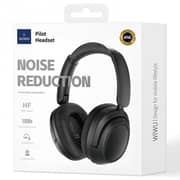 Wiwu Pilot TD-03 Wireless On Ear Headset Black