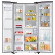 Samsung 610L Digital Inverter Mono Cooling SpaceMax AI Energy Mode Silver Side-by-Side Refrigerator – RH64DG53M3SLZA