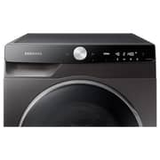 Samsung Front Load 12 kg Washer with 8 kg Dryer EcoBubble Technology, Hygiene Steam, Silver Washer Dryer – WD12TP34DSX/YL