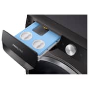 Samsung Front Load 12 kg Washer with 8 kg Dryer EcoBubble Technology, Hygiene Steam, Silver Washer Dryer – WD12TP34DSX/YL