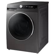 Samsung Front Load 12 kg Washer with 8 kg Dryer EcoBubble Technology, Hygiene Steam, Silver Washer Dryer – WD12TP34DSX/YL