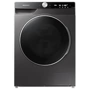 Samsung Front Load 12 kg Washer with 8 kg Dryer EcoBubble Technology, Hygiene Steam, Silver Washer Dryer – WD12TP34DSX/YL