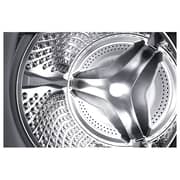 Samsung Front Load 12 kg Washer with 8 kg Dryer EcoBubble Technology, Hygiene Steam, Silver Washer Dryer – WD12TP34DSX/YL