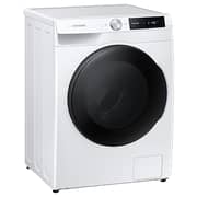Samsung Front Load 8 kg Washer with 6 kg Dryer EcoBubble Technology, Hygiene Steam, Digital Inverter Motor, Black Washer Dryer – WD80T634DBE/YL