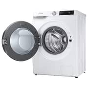 Samsung Front Load 8 kg Washer with 6 kg Dryer EcoBubble Technology, Hygiene Steam, Digital Inverter Motor, Black Washer Dryer – WD80T634DBE/YL
