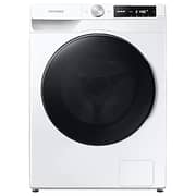 Samsung Front Load 8 kg Washer with 6 kg Dryer EcoBubble Technology, Hygiene Steam, Digital Inverter Motor, Black Washer Dryer – WD80T634DBE/YL
