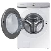 Samsung Front Load 16 kg Washer with 10 kg Dryer EcoBubble Technology, Digital Inverter Motor, White Washer Dryer – WD16T6300GW/YL