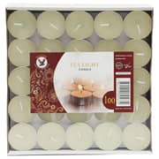 Falcon Tea Light White Candle 100 Pieces