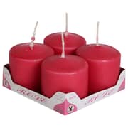 Falcon Scented Pink Rose Candle 4 Pieces