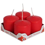 Falcon Apple Cinnamon Red Candle 4 Pieces