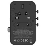 Momax USB-C Cable AC Travel Adaptor Black