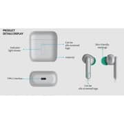 Engage Pods E92 Wireless Earbuds Gray