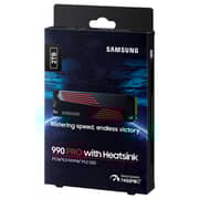 Samsung 990 Pro With Heatsink Internal Solid State Drive PCle4.0 2TB Black/Red MZ-V9P2T0GW