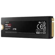 Samsung 990 Pro With Heatsink Internal Solid State Drive PCle4.0 2TB Black/Red MZ-V9P2T0GW