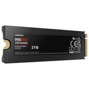 Samsung 990 Pro With Heatsink Internal Solid State Drive PCle4.0 2TB Black/Red MZ-V9P2T0GW