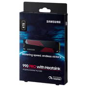 Samsung 990 Pro With Heatsink Internal Solid State Drive PCle4.0 4TB Black/Red MZ-V9P4T0CW