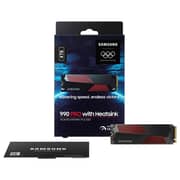 Samsung 990 Pro With Heatsink Internal Solid State Drive PCle4.0 4TB Black/Red MZ-V9P4T0CW