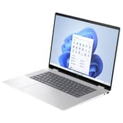 HP Envy x360 2-in-1 Convertible (2023) Laptop - 1st Series / Intel Core Ultra 7-155U / 16inch WUXGA / 1TB SSD / 16GB RAM / Shared Intel Graphics / Windows 11 Home / English Keyboard / Silver / International Version - [16-AC0023DX]