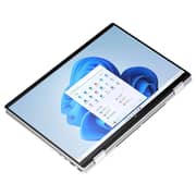 HP Envy x360 2-in-1 Convertible (2023) Laptop - 1st Series / Intel Core Ultra 7-155U / 16inch WUXGA / 1TB SSD / 16GB RAM / Shared Intel Graphics / Windows 11 Home / English Keyboard / Silver / International Version - [16-AC0023DX]