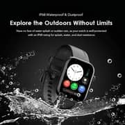 Oraimo 1.95 Inches ES2 Smartwatch with Fitness Tracking - Black
