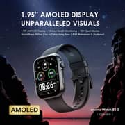 Oraimo 1.95 Inches ES2 Smartwatch with Fitness Tracking - Black